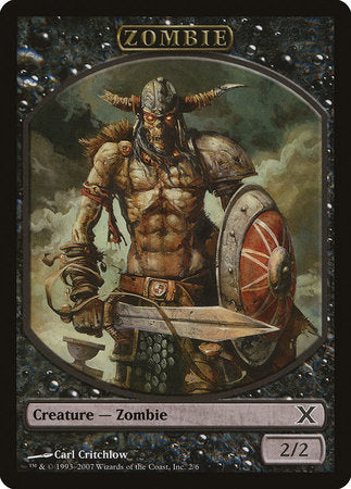 mtg zombie token cards [Tenth Edition Tokens] – North Game Den easter-sale-25 Common Reverse Type Custom Magic The Gathering Options:DECK BOX V7