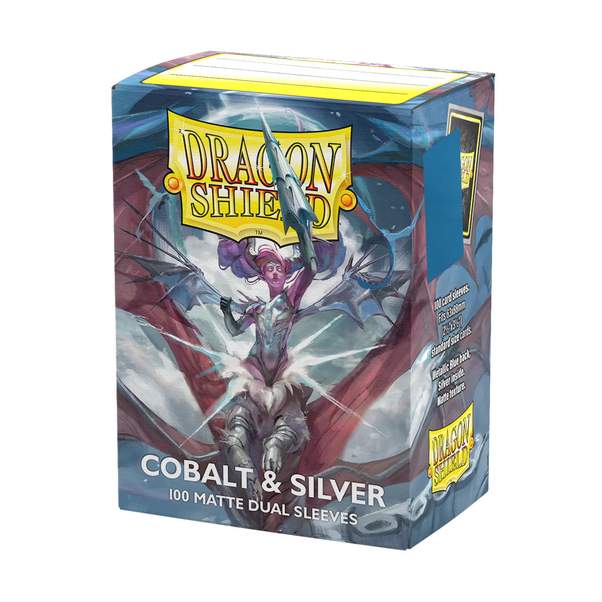 Dragon Shield: Dual Matte Cobalt & Silver | North Game Den