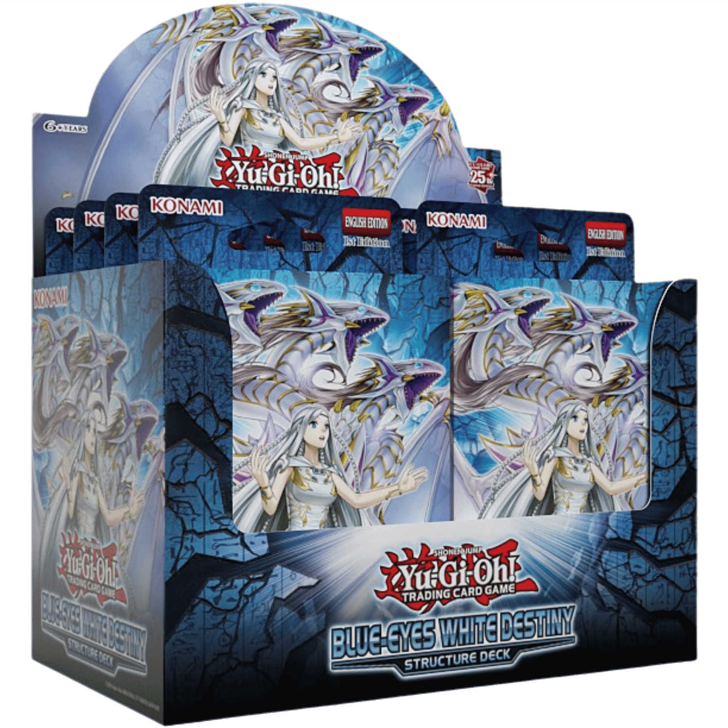 Blue-Eyes White Destiny Structure Deck Display | North Game Den