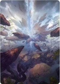 Prismatic Vista Art Card [Zendikar Rising Art Series] | North Game Den