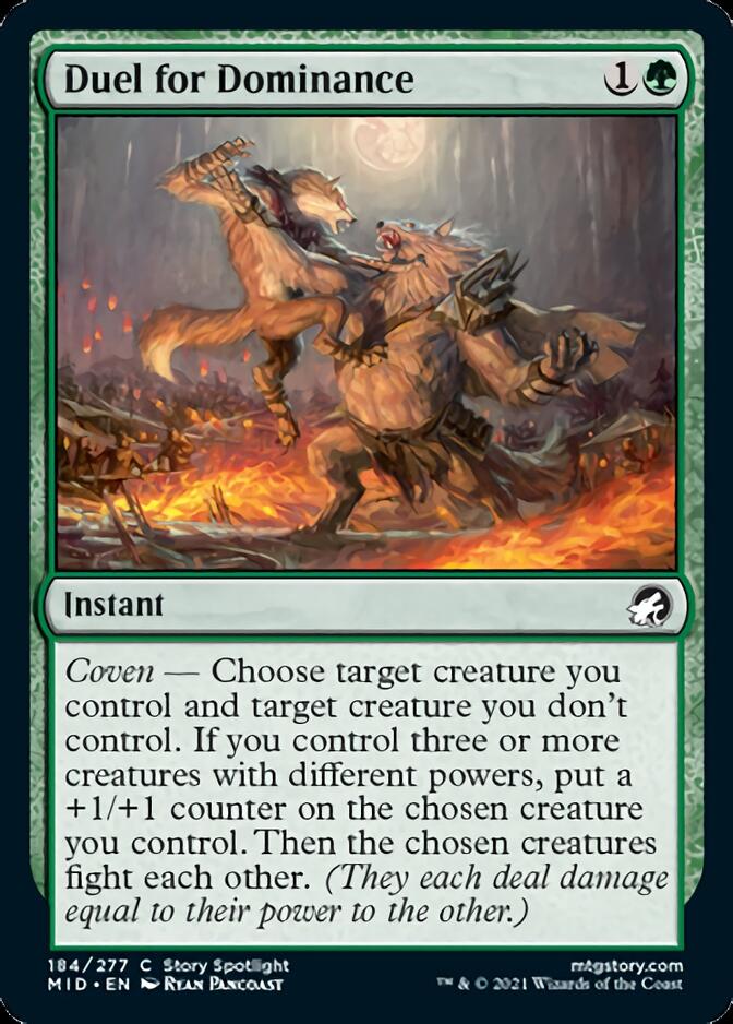 Duel for Dominance [Innistrad: Midnight Hunt] | North Game Den