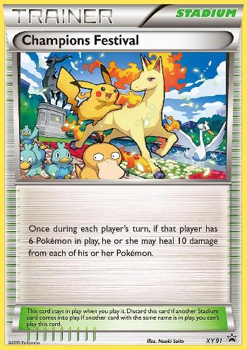 Champions Festival (XY91) (2015) [XY: Black Star Promos] | North Game Den