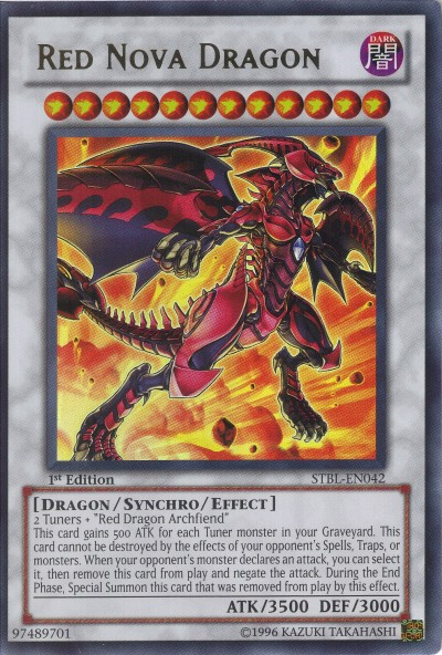 Red Nova Dragon [STBL-EN042] Ultra Rare | North Game Den