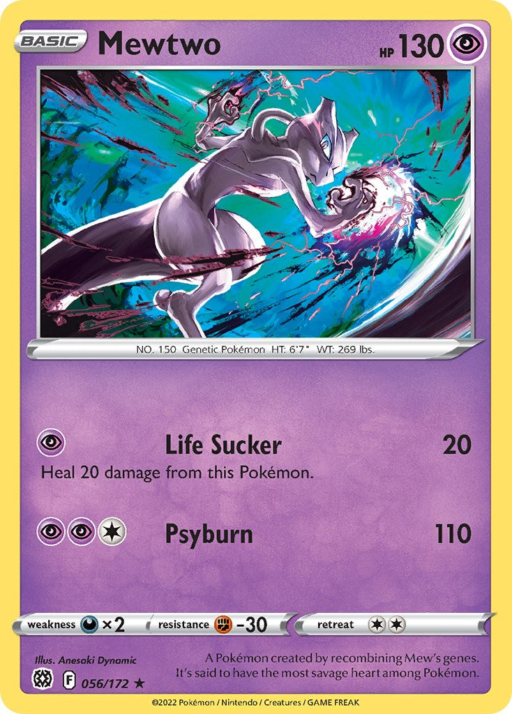 Mewtwo (056/172) (Cosmos Holo) [Sword & Shield: Black Star Promos] | North Game Den