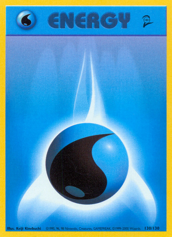 Water Energy (130/130) [Base Set 2] | North Game Den