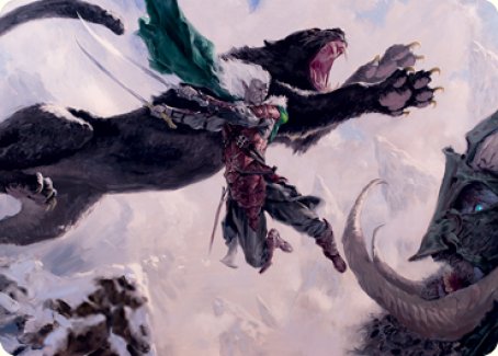 Drizzt Do'Urden Art Card [Dungeons & Dragons: Adventures in the Forgotten Realms Art Series] | North Game Den