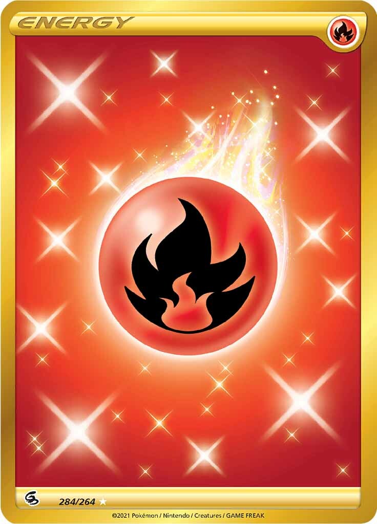 Fire Energy (284/264) [Sword & Shield: Fusion Strike] | North Game Den