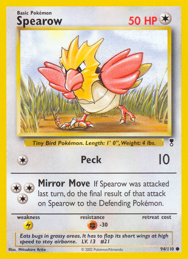 Spearow (94/110) [Legendary Collection] | North Game Den