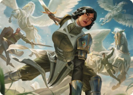 Resolute Reinforcements Art [Dominaria United Art Series] | North Game Den