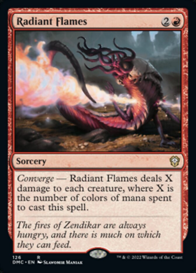 Radiant Flames [Dominaria United Commander] | North Game Den