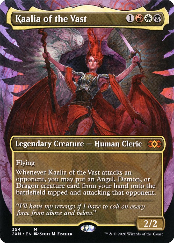 Kaalia of the Vast (Showcase) [Double Masters] | North Game Den