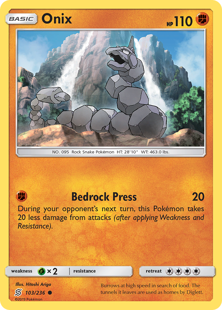 Onix (103/236) [Sun & Moon: Unified Minds] | North Game Den
