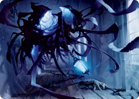 Spectral Adversary Art Card [Innistrad: Midnight Hunt Art Series] | North Game Den