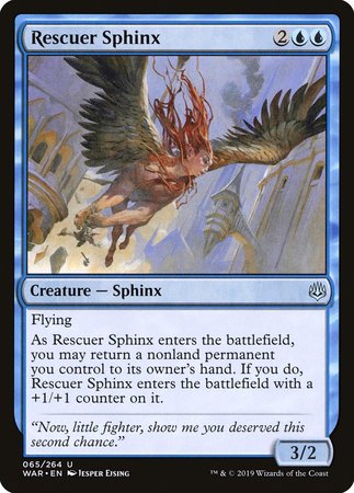 Rescuer Sphinx [War of the Spark] | North Game Den