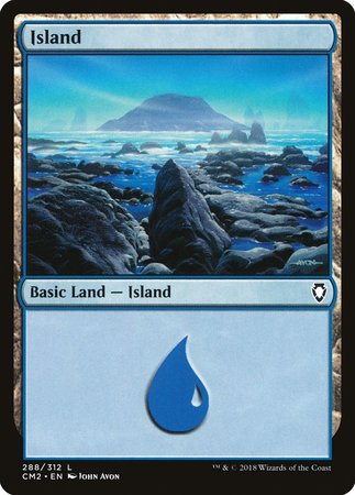 Island (288) [Commander Anthology Volume II] | North Game Den