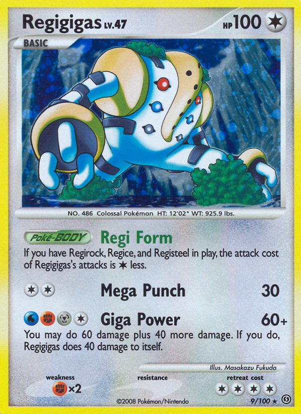 Regigigas (9/100) [Diamond & Pearl: Stormfront] | North Game Den