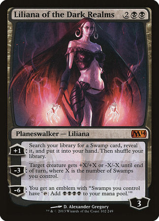 Liliana of the Dark Realms [Magic 2014] | North Game Den