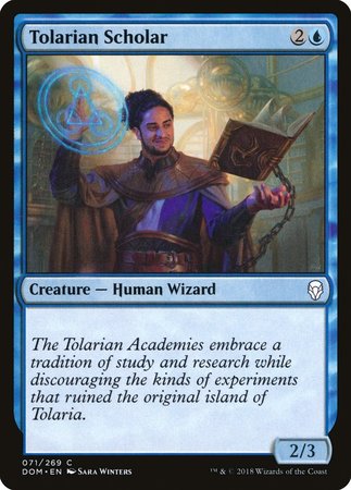 Tolarian Scholar [Dominaria] | North Game Den