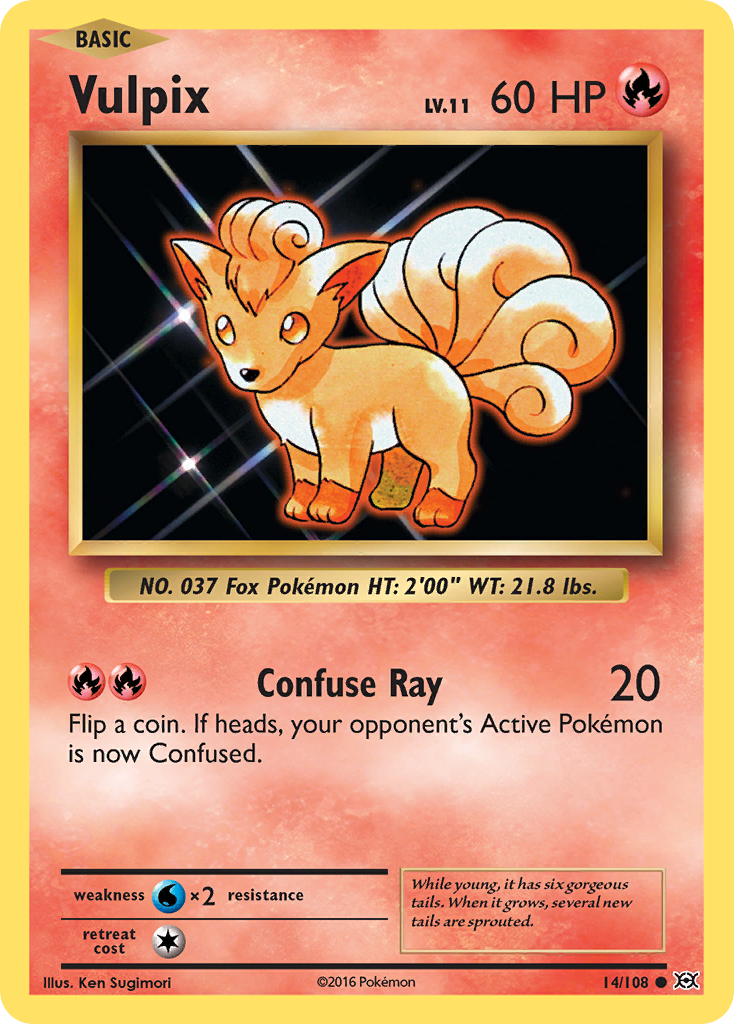 Vulpix (14/108) [XY: Evolutions] | North Game Den