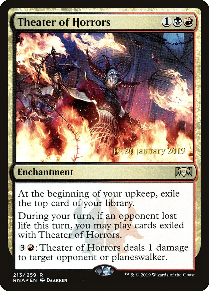 Theater of Horrors [Ravnica Allegiance Prerelease Promos] | North Game Den