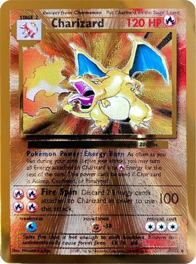 Charizard (4/102) (Celebrations Metal Card) [Celebrations: 25th Anniversary] | North Game Den