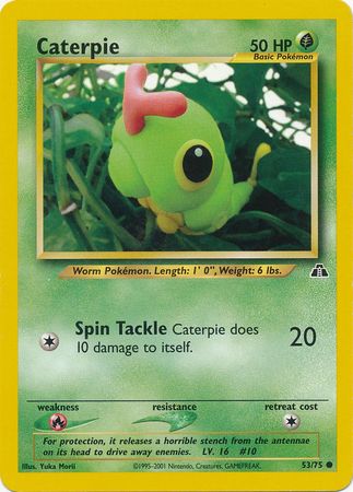 Caterpie (53/75) [Neo Discovery Unlimited] | North Game Den