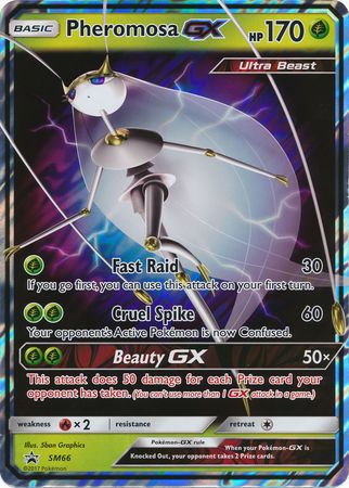 Pheromosa GX (SM66) (Jumbo Card) [Sun & Moon: Black Star Promos] | North Game Den