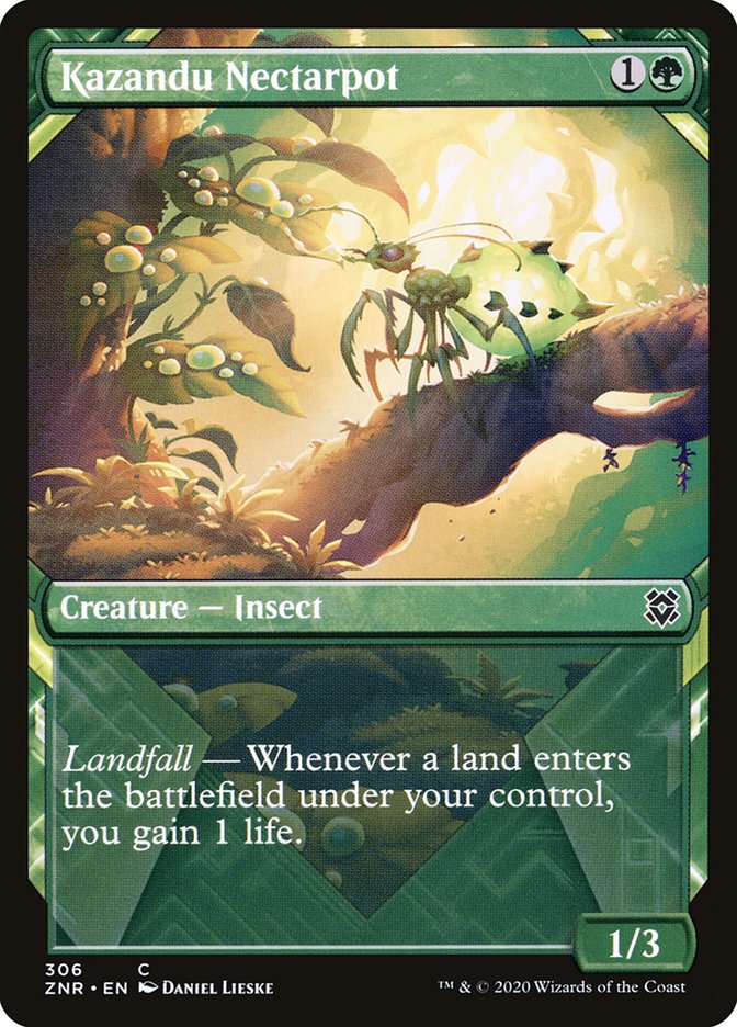Kazandu Nectarpot (Showcase) [Zendikar Rising] | North Game Den