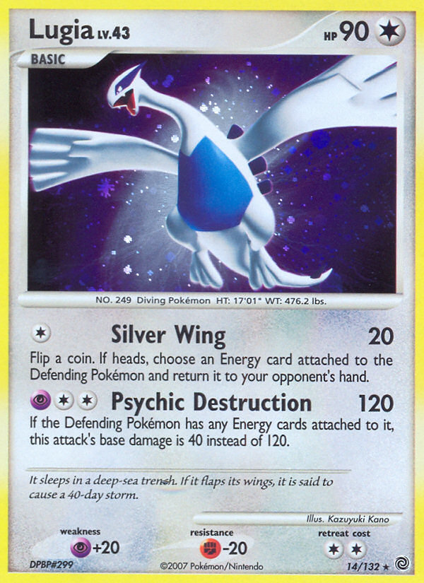 Lugia (14/132) [Diamond & Pearl: Secret Wonders] | North Game Den