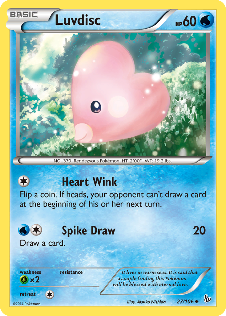 Luvdisc (27/106) [XY: Flashfire] | North Game Den