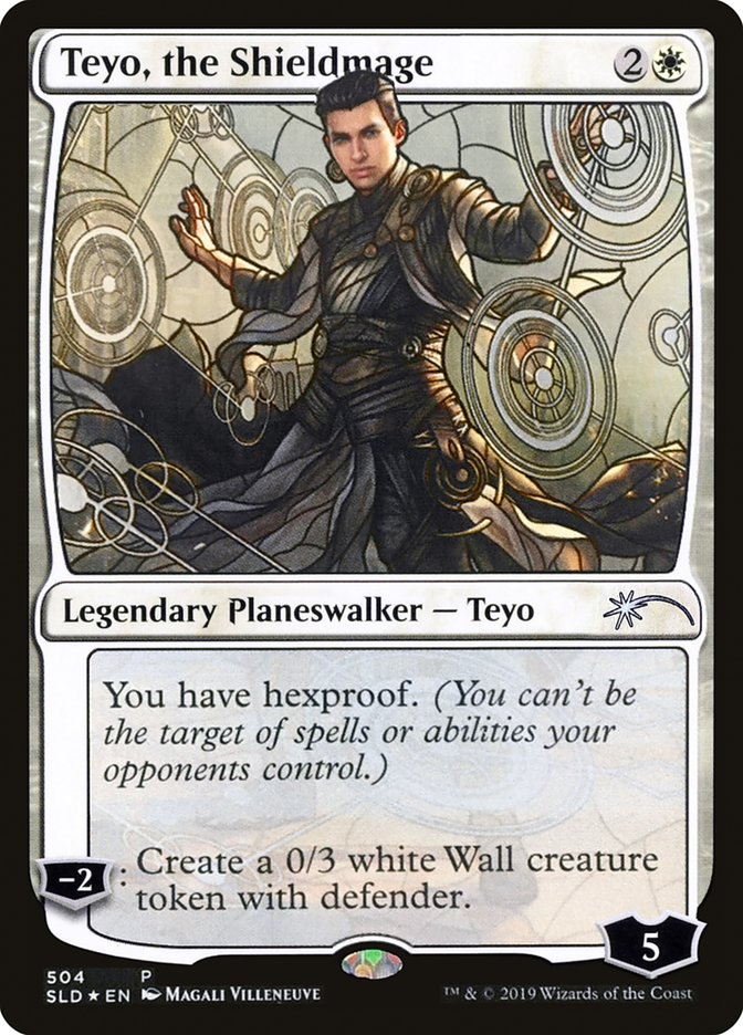 Teyo, the Shieldmage (Stained Glass) [Secret Lair Drop Promos] | North Game Den