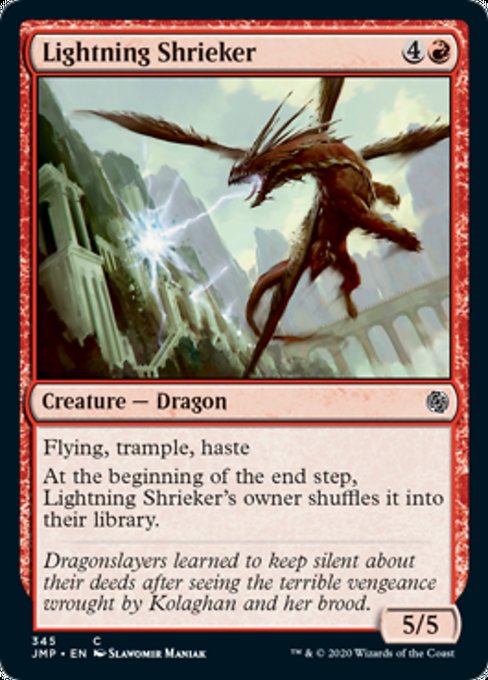 Lightning Shrieker [Jumpstart] | North Game Den