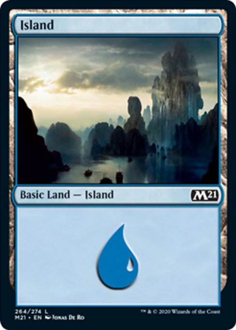 Island (264) [Core Set 2021] | North Game Den