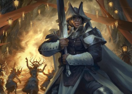 Ritual Guardian Art Card [Innistrad: Midnight Hunt Art Series] | North Game Den