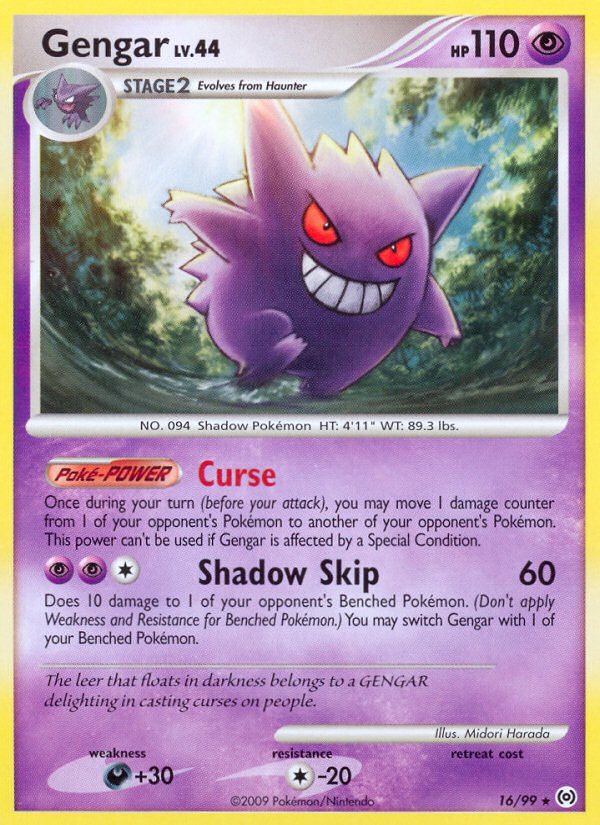 Gengar (16/99) [Platinum: Arceus] | North Game Den