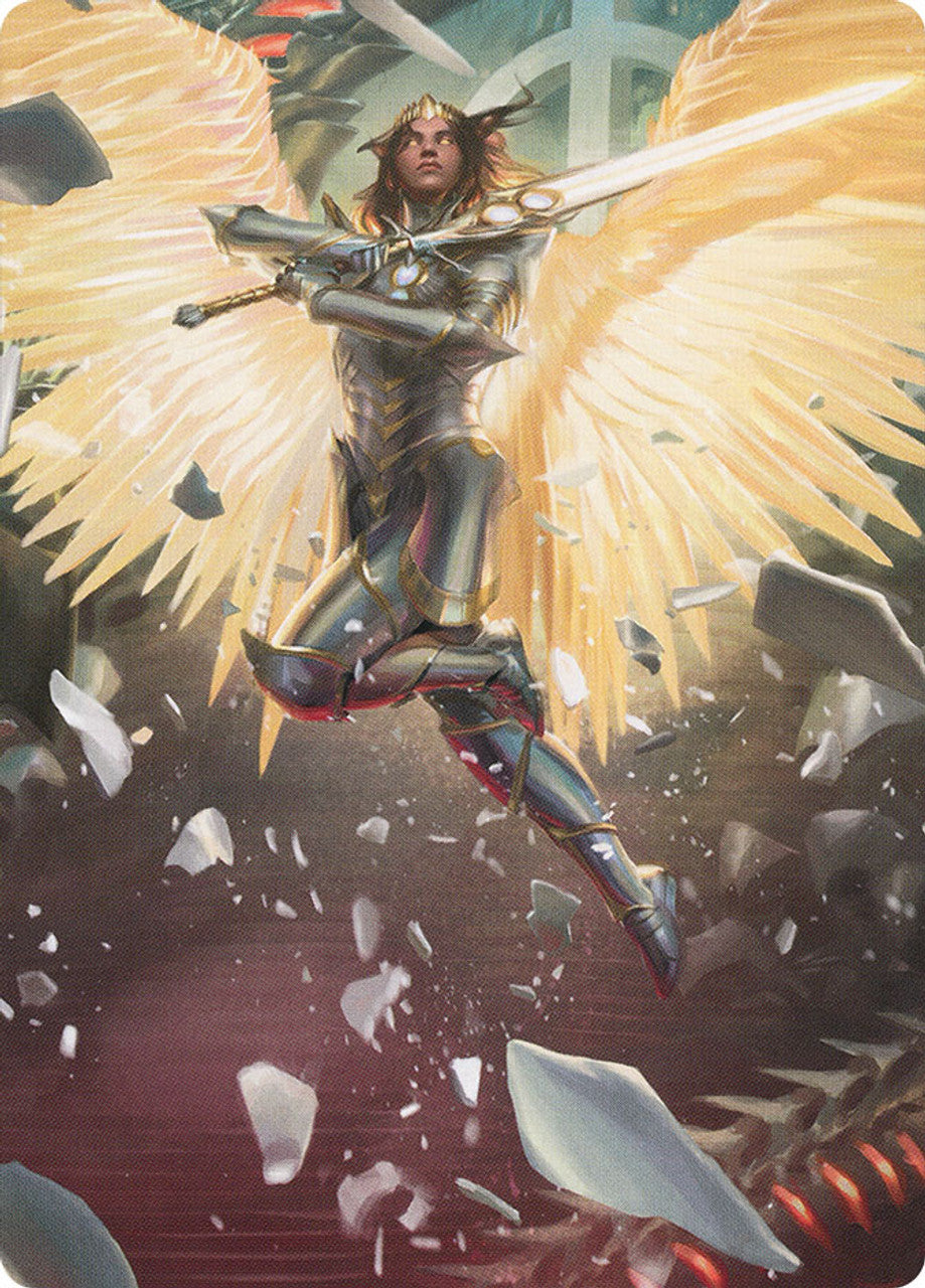 Archangel Elspeth Art Card [March of the Machine Art Series] | North Game Den