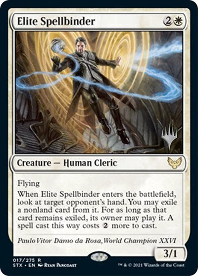 Elite Spellbinder (Promo Pack) [Strixhaven: School of Mages Promos] | North Game Den