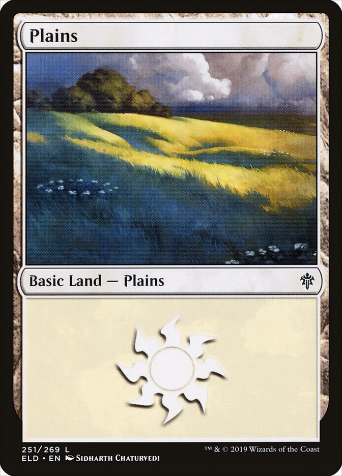 Plains (251) [Throne of Eldraine] | North Game Den