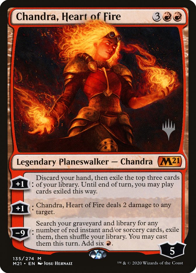 Chandra, Heart of Fire (Promo Pack) [Core Set 2021 Promos] | North Game Den