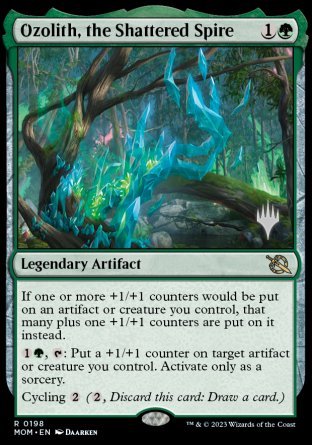 Ozolith, the Shattered Spire (Promo Pack) [March of the Machine Promos] | North Game Den