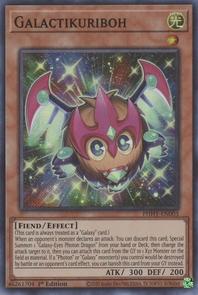 Galactikuriboh [PHHY-EN003] Super Rare | North Game Den