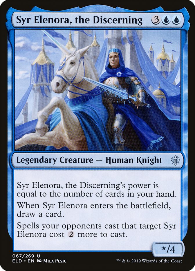 Syr Elenora, the Discerning [Throne of Eldraine] | North Game Den