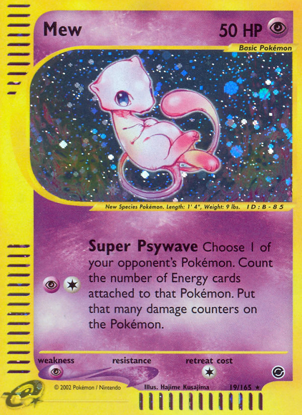 Mew (19/165) [Expedition: Base Set] | North Game Den