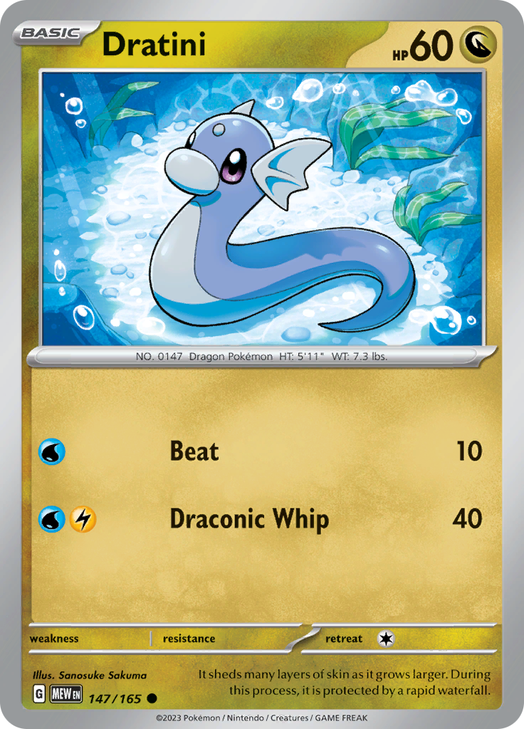 Dratini (147/165) [Scarlet & Violet: 151] | North Game Den