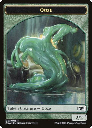 Ooze Token [Ravnica Allegiance Tokens] | North Game Den