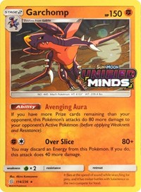 Garchomp (114/236) (Cosmos Holo) [Sun & Moon: Unified Minds] | North Game Den
