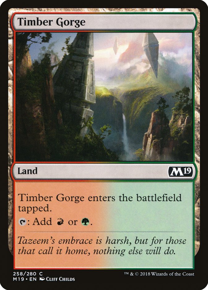 Timber Gorge [Core Set 2019] | North Game Den