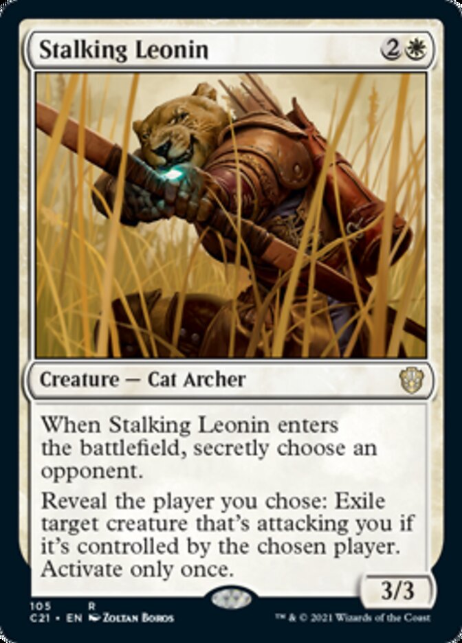 Stalking Leonin [Commander 2021] | North Game Den