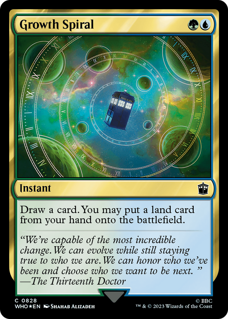 Growth Spiral (Surge Foil) [Doctor Who] | North Game Den