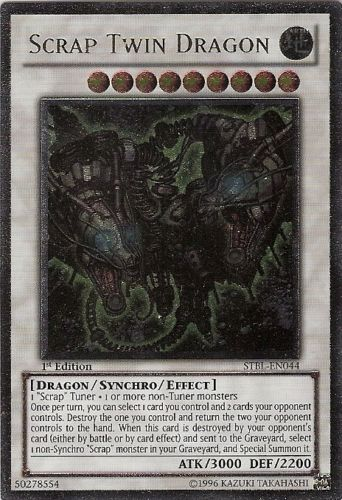 Scrap Twin Dragon [STBL-EN044] Ultimate Rare | North Game Den